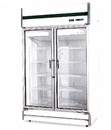 雙門玻璃冷藏冷凍櫃